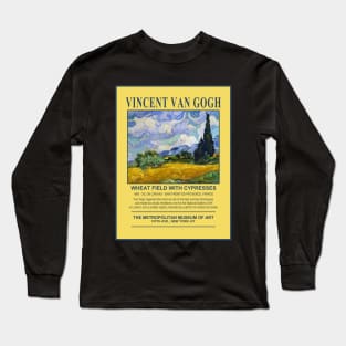 Vincent van Gogh Exhibition Poster Long Sleeve T-Shirt